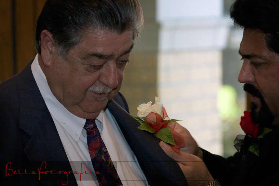 boutonniere father of the groom