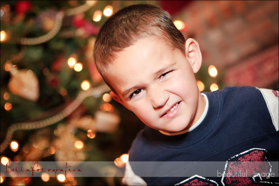 sons portrait with christmas tree beaumont texas