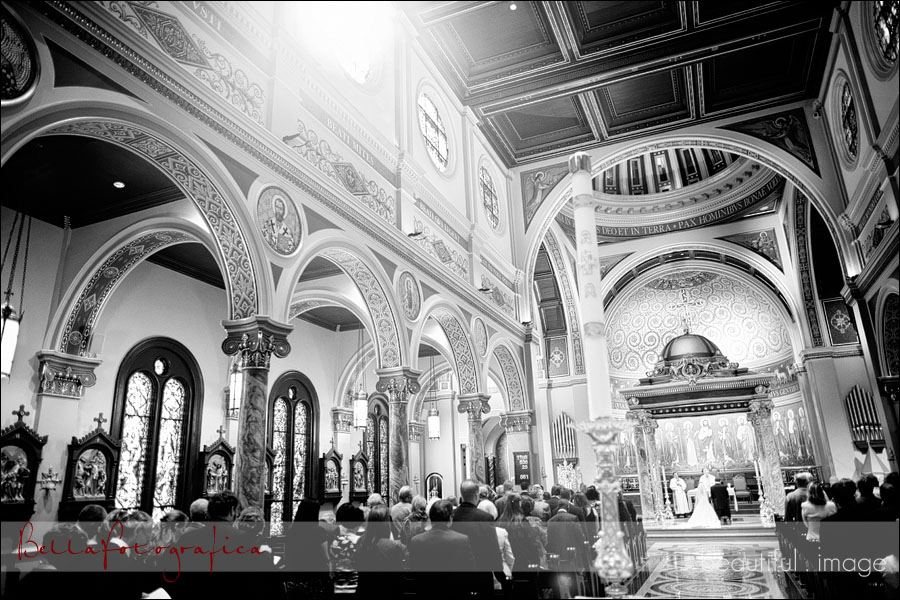 beaumont wedding at st anthony cathedral basilica