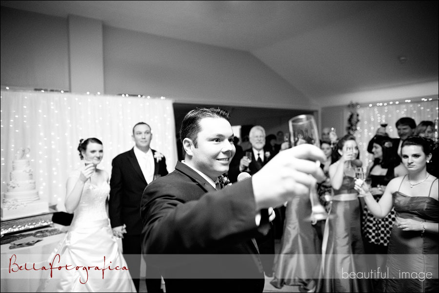 best man toast at reception
