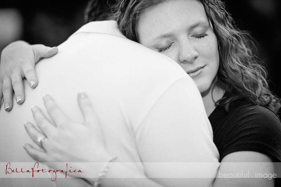 Black and White Engagement Pictures
