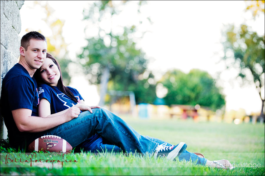 engagement photos in port neches park in personalized houston texans jerseys