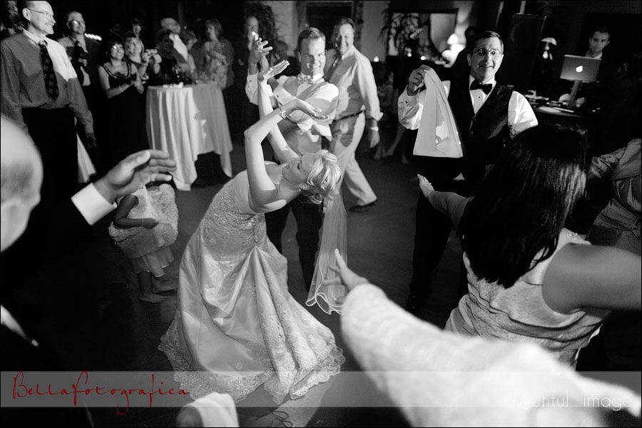 greek dancing at wedding reception