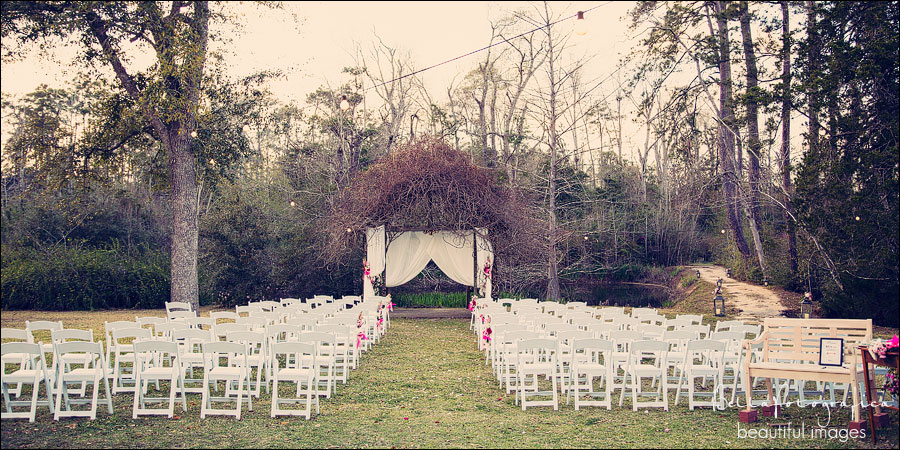 outdoor weddings kountze Texas
