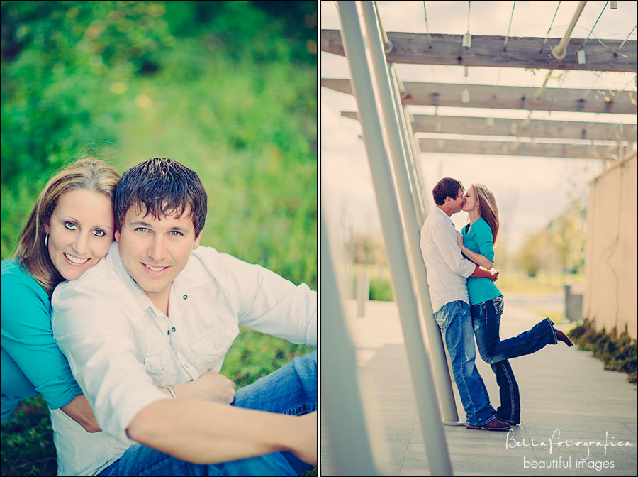 outdoor engagement photos beaumont Texas
